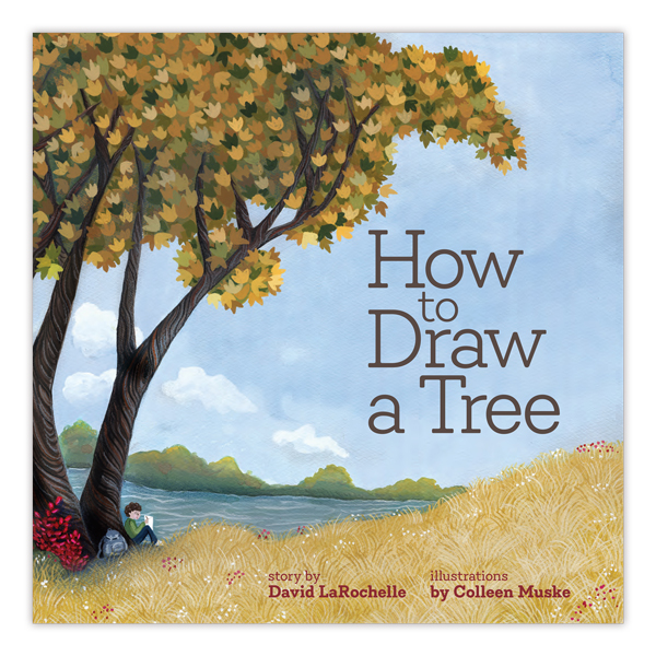 children's book cover with illustration of a tree and the title